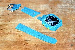 Andrew's smashed watch
