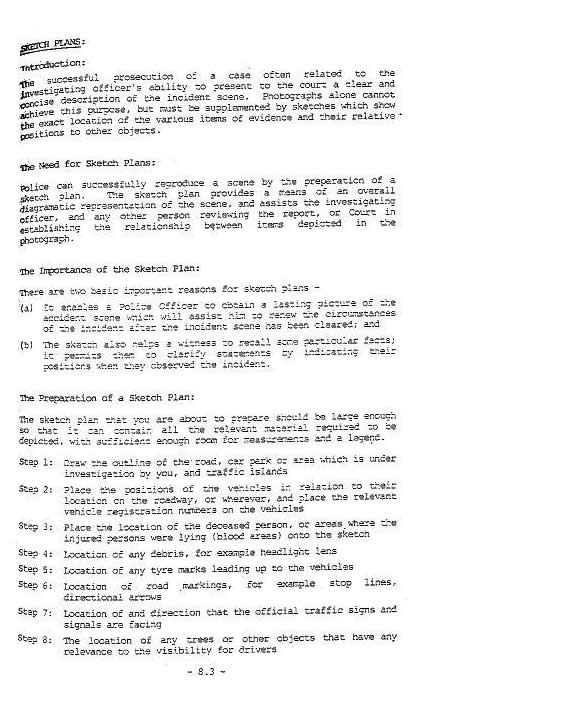 Queensland Police Service - extract from manual